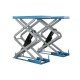 Flush mounted scissor lift, 3t, pull-out ramp, 230V