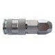 Levegő gyorscsatlakozó 8x12mm, tömlőhöz