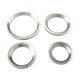 Aluminium wheel protector kit for truck wheel balancers