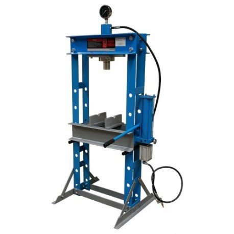 Pneumatic-hydraulic shop press 30t