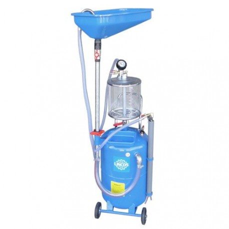 Pneumatikus fáradtolajgyüjtő/leszívó, 80l