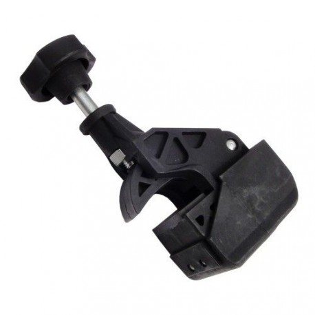 Tyre clamp, threaded fastening