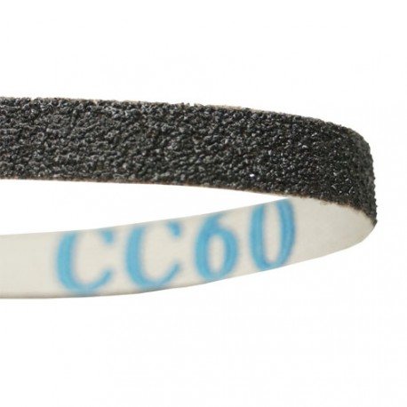 Sanding belt, 10x600mm, 60 grit