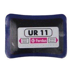 Radial tyre patch, 55x75mm