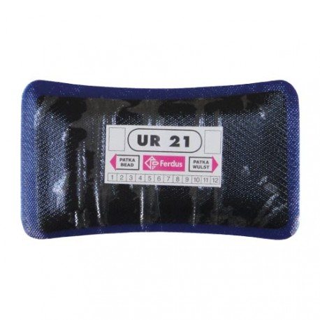 Radial tyre patch, 70x90mm