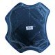 High strength diagonal tyre patch, 395X395mm