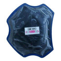High strength diagonal tyre patch, 195X195mm