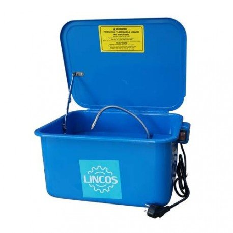 Table top parts washer 22l, portable