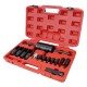 Injector puller tool set, with slide hammer