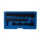 Clutch alignment tool set, 16 cone adapters