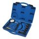 Diesel compression tester kit, with adapters, 0-70bar