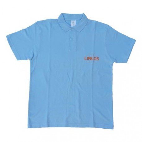 Lincos polo shirt, blue, XXL-size