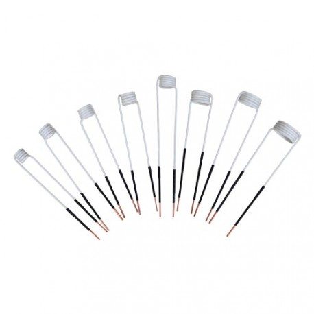 Coil set, 8 pcs, for induction heaters