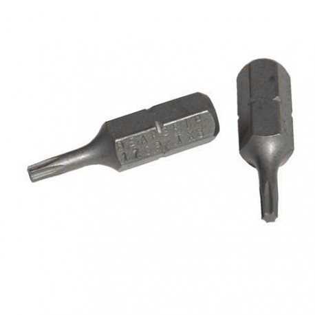 Bithead, Torx, 8X25, 10pcs, 1/4"