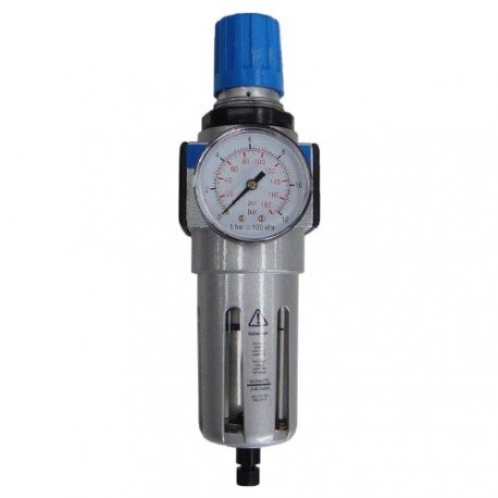 Water separator with pressure regulator 1/2", 12bar