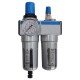 Water separator, oiler with pressure regulator 1/4", 12bar