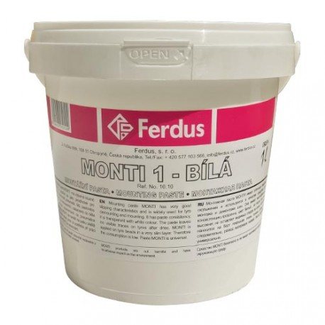 Tyre mounting paste, white, 1000ml