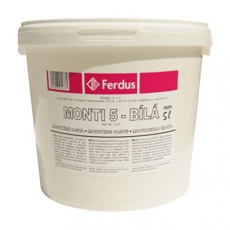 Tyre mounting paste, white, 5000ml