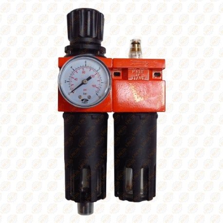 Water separator, oiler with pressure regulator 1/2", 12bar