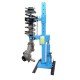 Coil spring compressing station, 1t