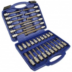 Комплект торксове, 1/2", 32 части